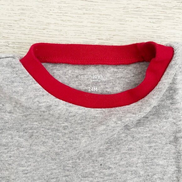 Simple Joy and Other Holiday Pajama Bundle Size (4 sets)18M through 2T - Picture 8 of 9